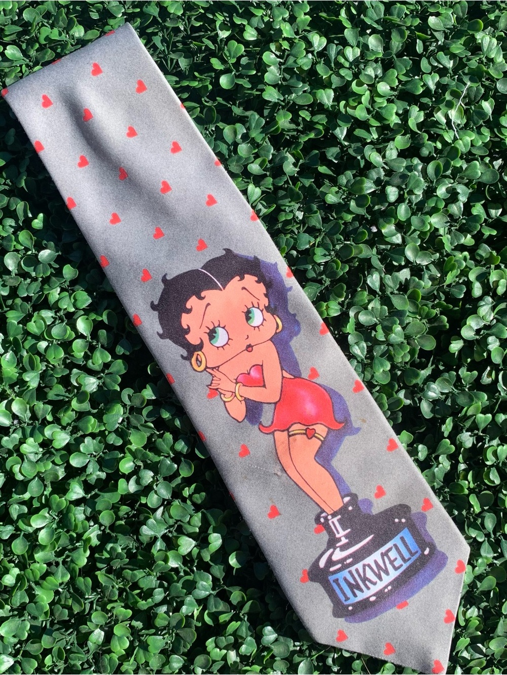 Vintage 90s Betty Boop Ralph Marlin polyester tie